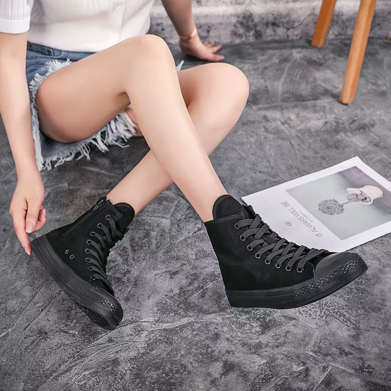 Chaussures montantes vulcanisées pour femmes