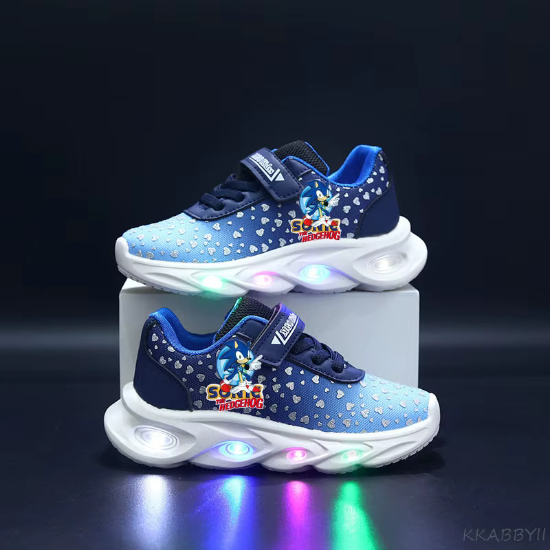Baskets lumineuses Sonic : Nouvelles baskets LED pour étudiants