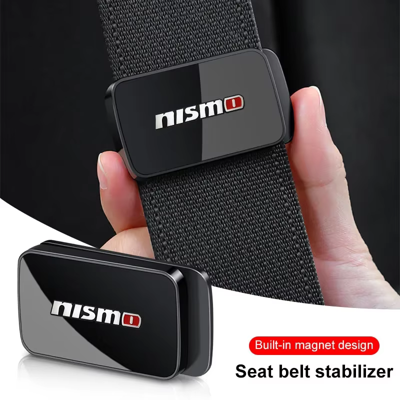 Support de ceinture de sécurité magnétique pour l'intérieur de la voiture, stabilisateur, accessoire automobile pour Nissan Nismo X-trail Almera Qashqai Tiida Teana