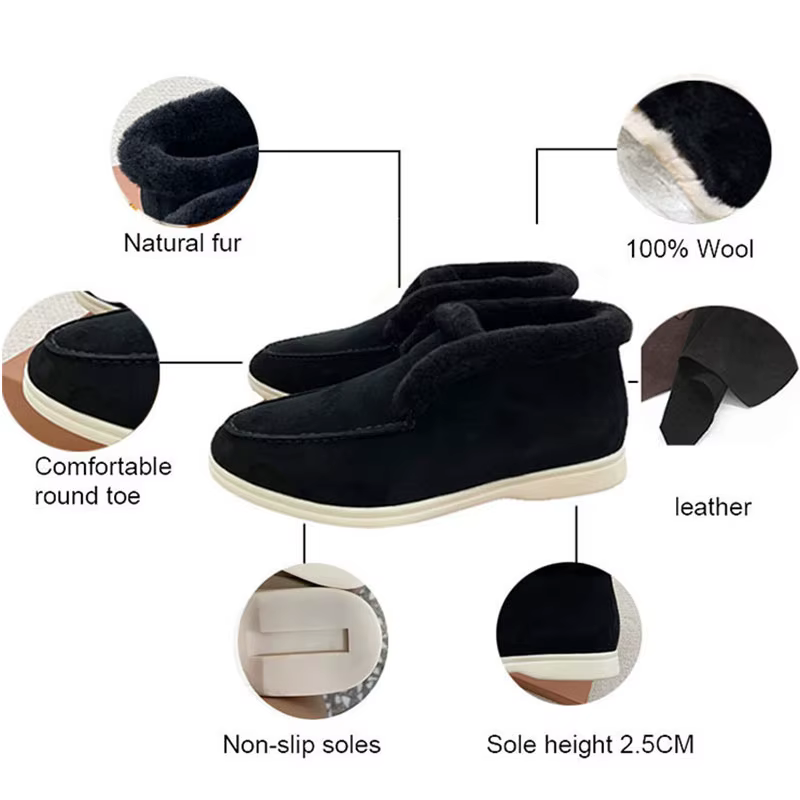Plate-forme chaussures en toile 2023 printemps et automne chaussures pour femmes rehaussées chaussures décontractées plates bottes en cuir noir Owens baskets pour femmes