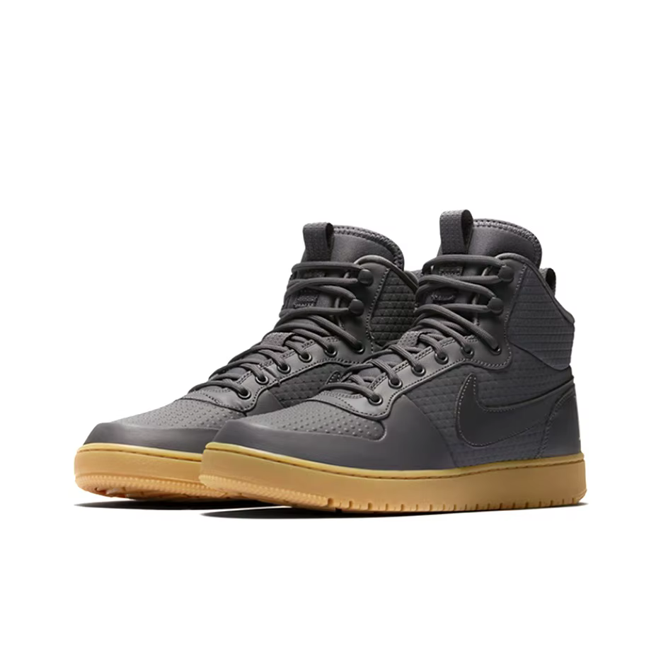 Nike Court Borough Mid Winter Gris Foncé AA0547-001