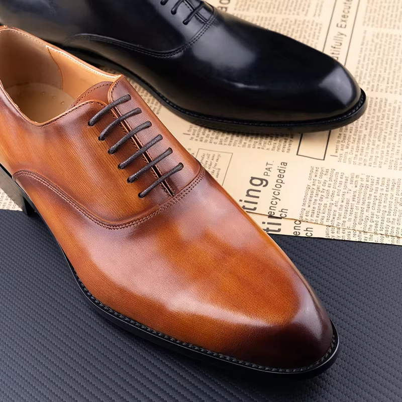 Chaussures Élégantes en Cuir pour Homme d'Affaires