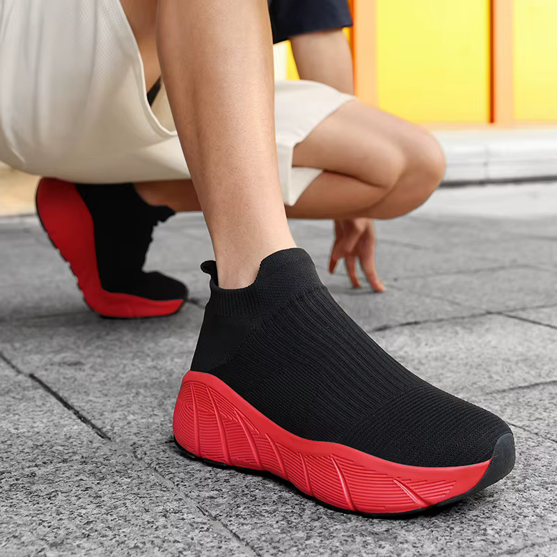 Classique Original noir rouge hommes baskets de course unisexe respirant plate-forme chaussures grande taille 46 été