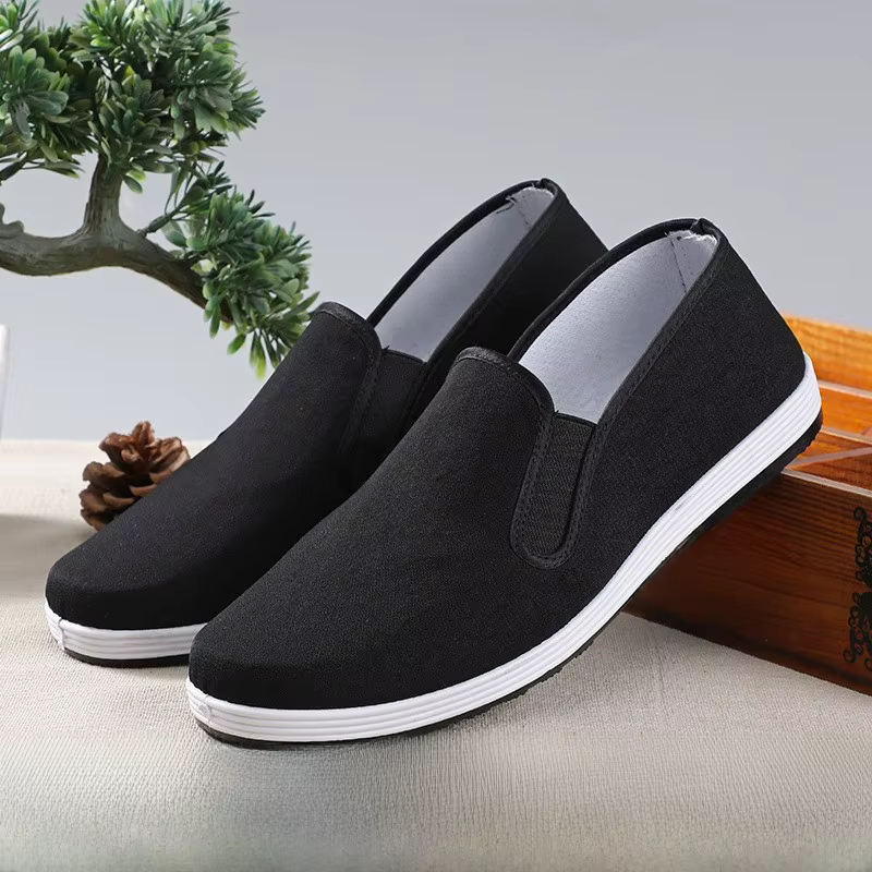 Chaussures en toile pour homme de style ancien de Pékin