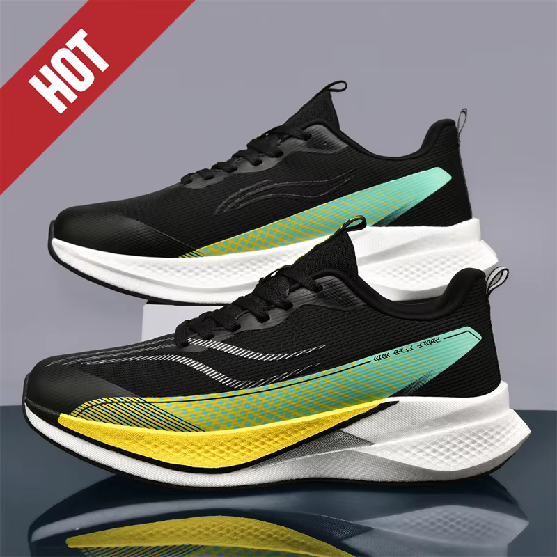 Chaussures de course Marathon Spécialisées Homme Femme Sportives avec Plaque Carbone Respirantes Légères Confortables Amorti Stabilité