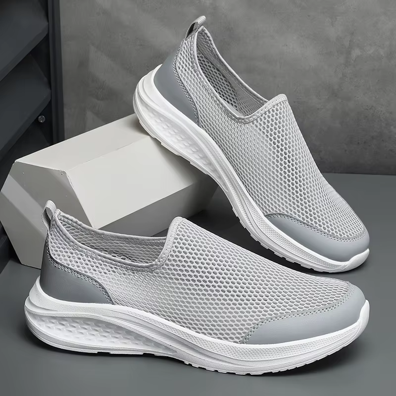 Chaussures de marche en maille respirante pour hommes