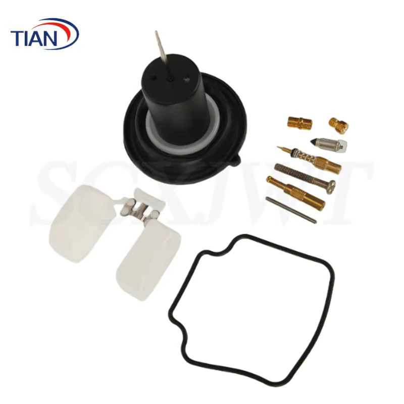 NOUVEAU Kit de réparation de carburateur de haute qualité : diaphragme à piston et flotteur – Indispensable pour l'entretien des motos et des motocross