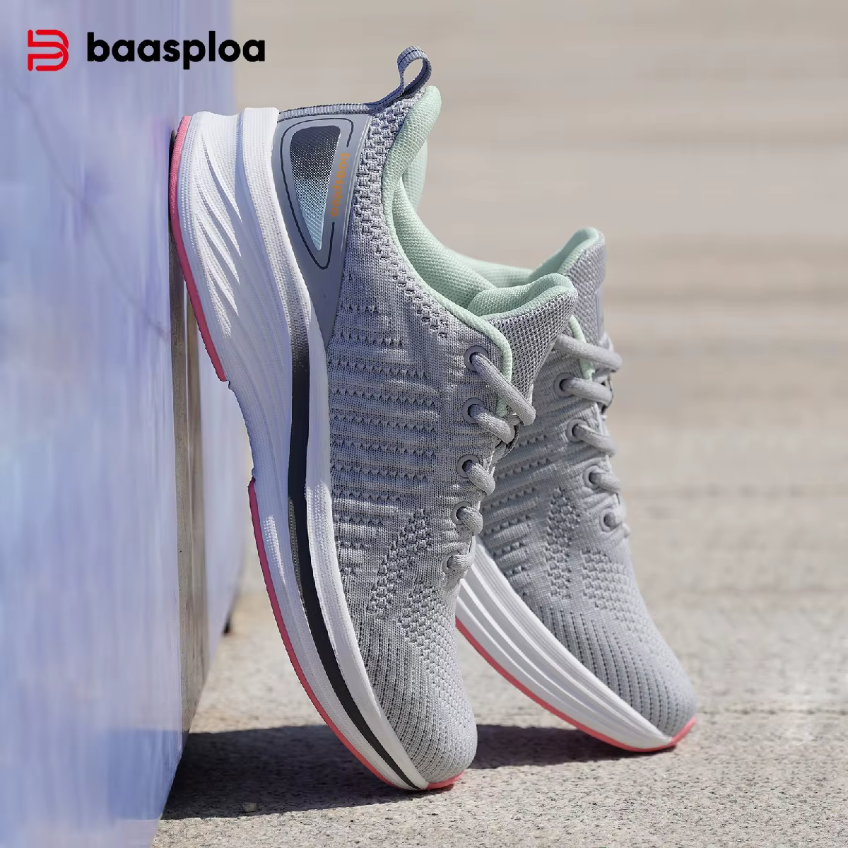 Baasploa Chaussures de sport pour femmes