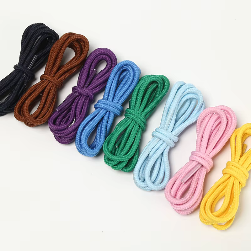 1 paire de lacets ronds classiques en polyester