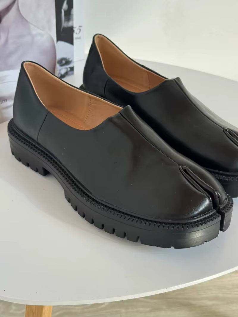 2025 Mocassins Tabi à plateforme épaisse pour femme