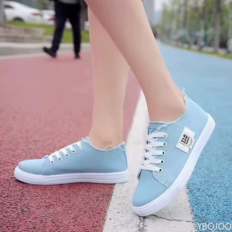 Dames polyvalentes toile chaussures nouveau décontracté confort