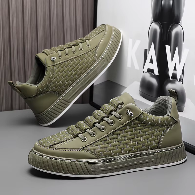 Baskets Montantes à Plateforme pour Homme