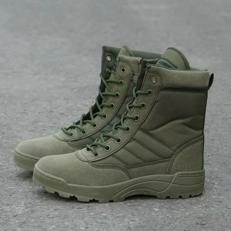 Bottes tactiques pour hommes, bottes de Combat des forces spéciales dans le désert, bottes de randonnée en plein air, chaussures de sécurité pour le travail
