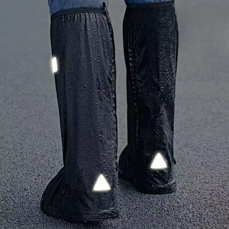 Couvre-chaussures de moto imperméables antidérapants pour la pluie et la neige
