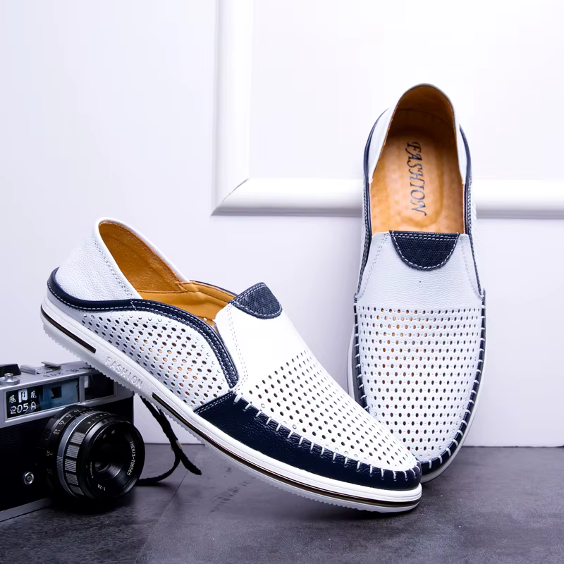Mocassin respirant pour hommes