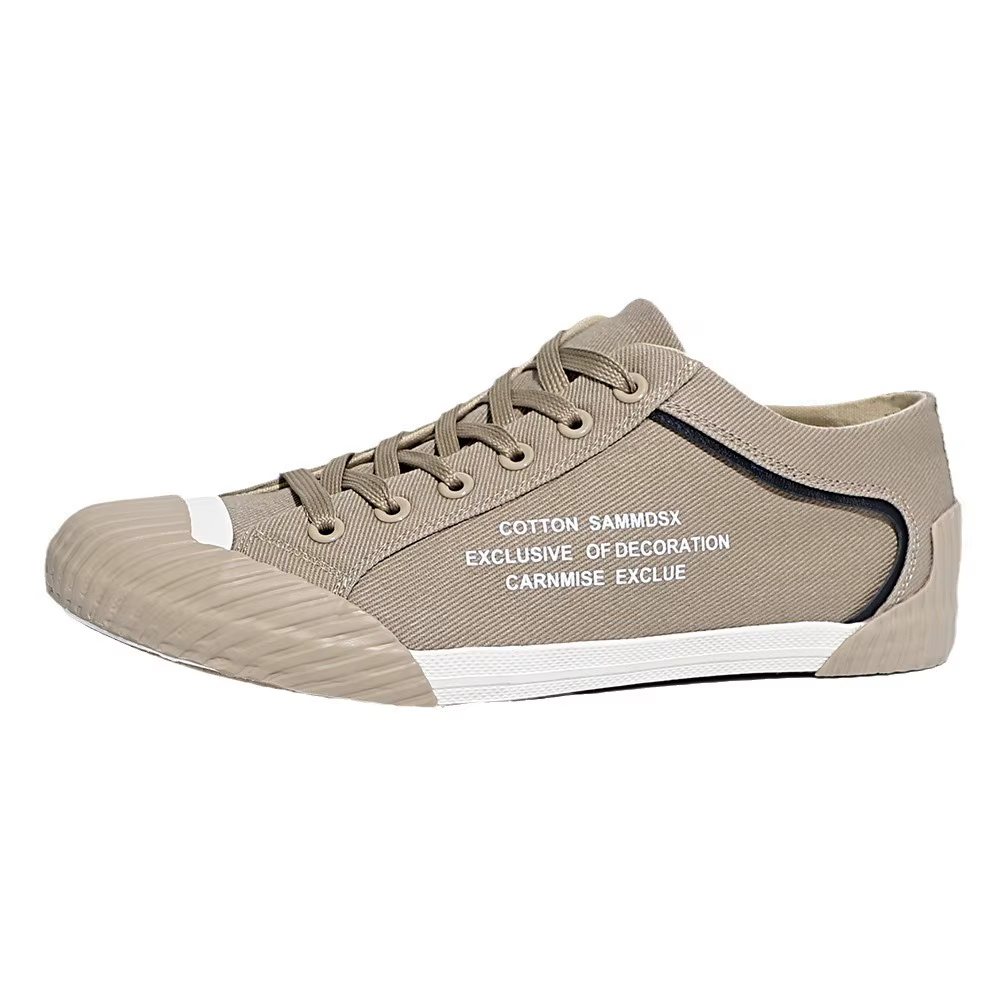 Hommes Toile Chaussures À Lacets Casual Sneakers De Mode pio Respirant Confortable Nouveau Chaud