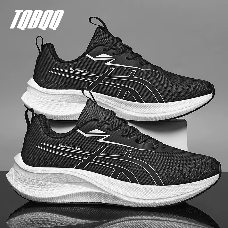Chaussures de course légères et coussinées pour hommes
