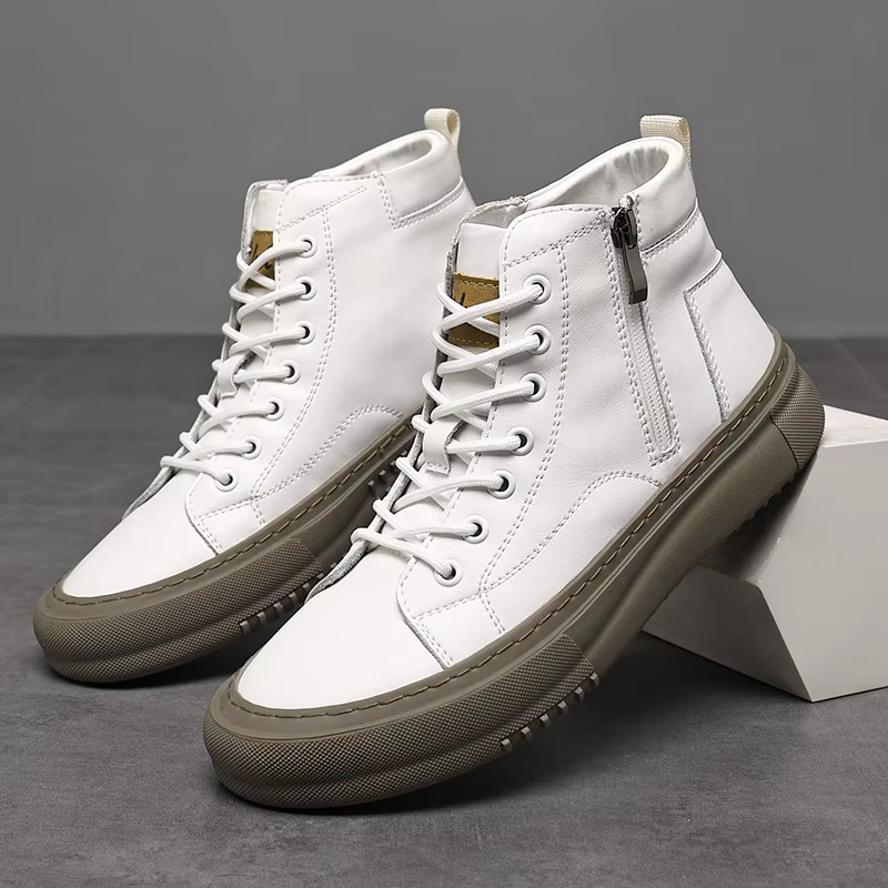 Bubuk – baskets blanches pour hommes