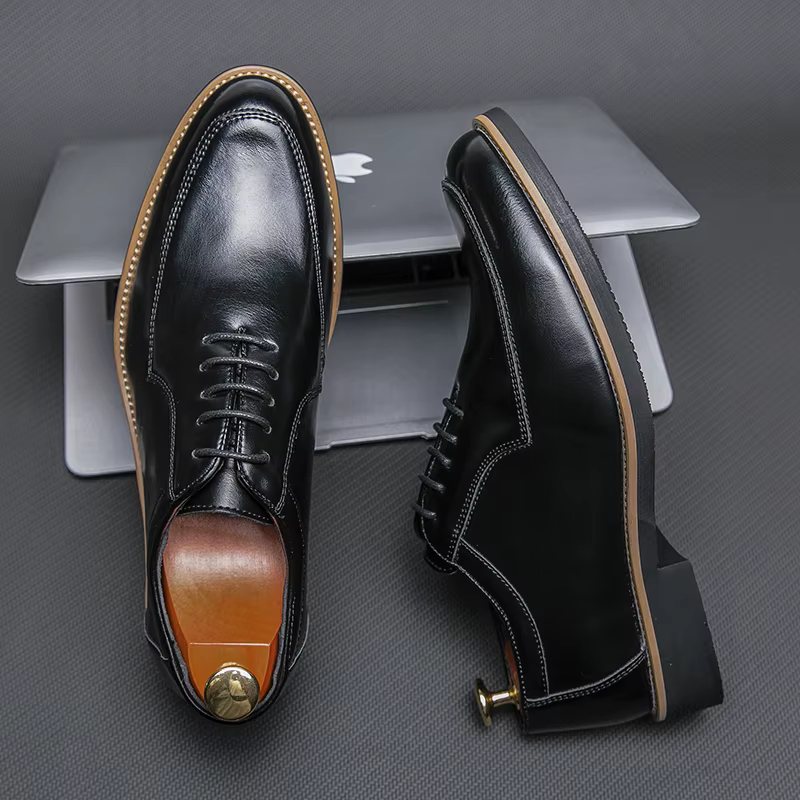Chaussures provoqué pointues polyvalentes pour hommes