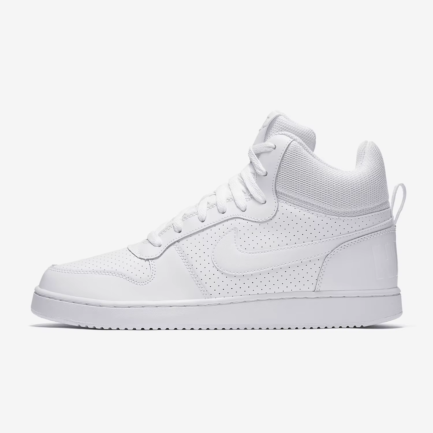 Nike véritable COURT BOROUGH MID hommes pur blanc haut baskets décontractées 838938-111