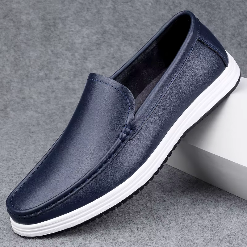 Chaussures en cuir véritable de haute qualité semelles de Massage bureau déplacements