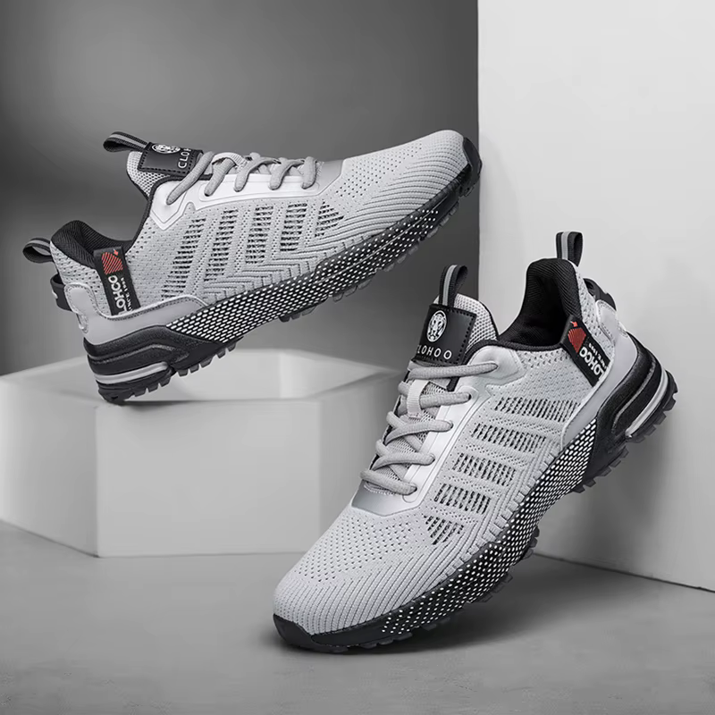 CLOHOO maille améliorée fond épais mousse chaussures de ville vêtements respirants résistant