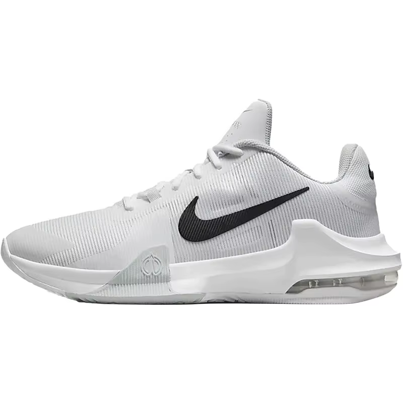Nike officiel véritable Air Max Impact 4 chaussures de basket-ball rembourrées pour hommes DM1124-100
