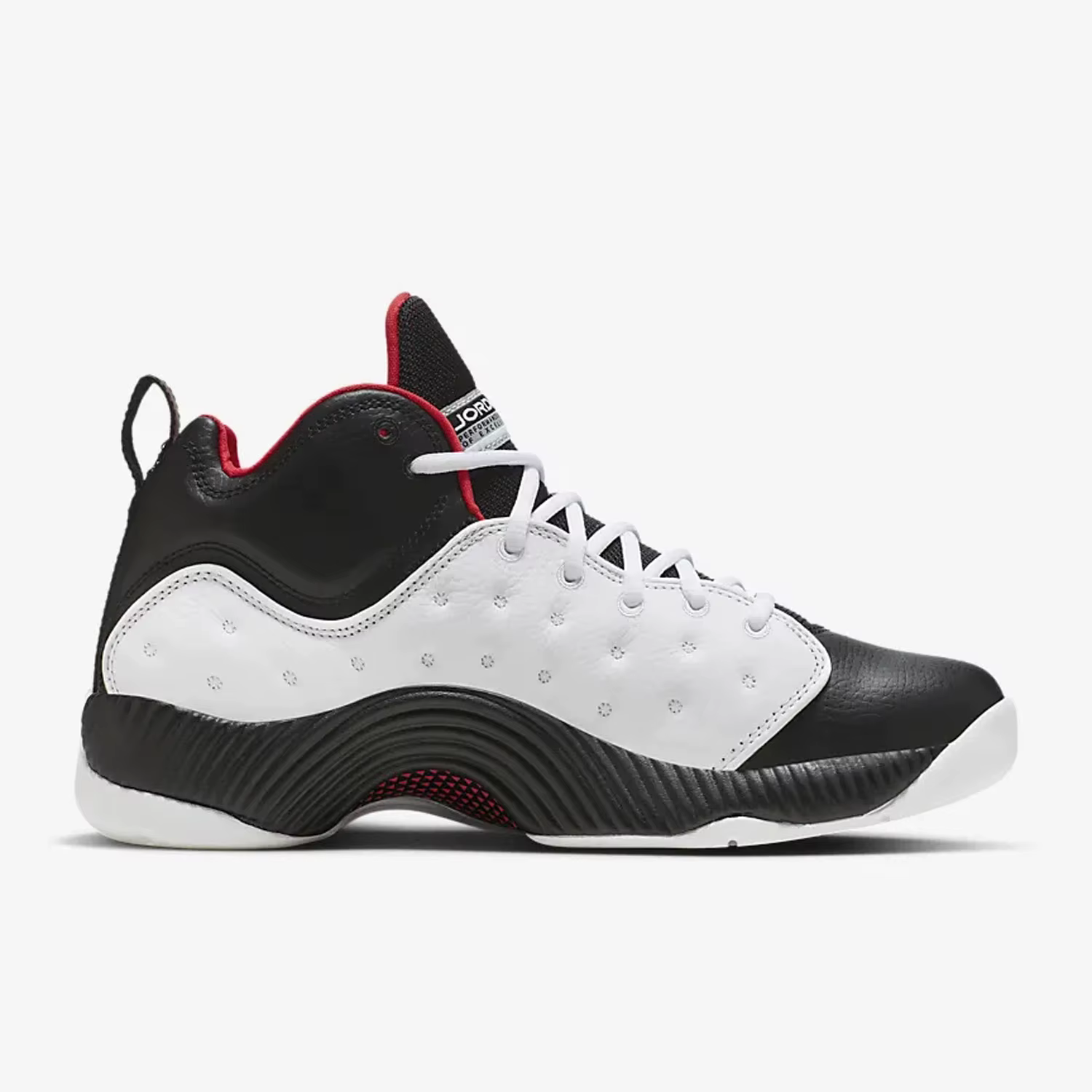 Nike véritable Jordan Jumpman Team II chaussure de basket-ball pour hommes DZ7294-101