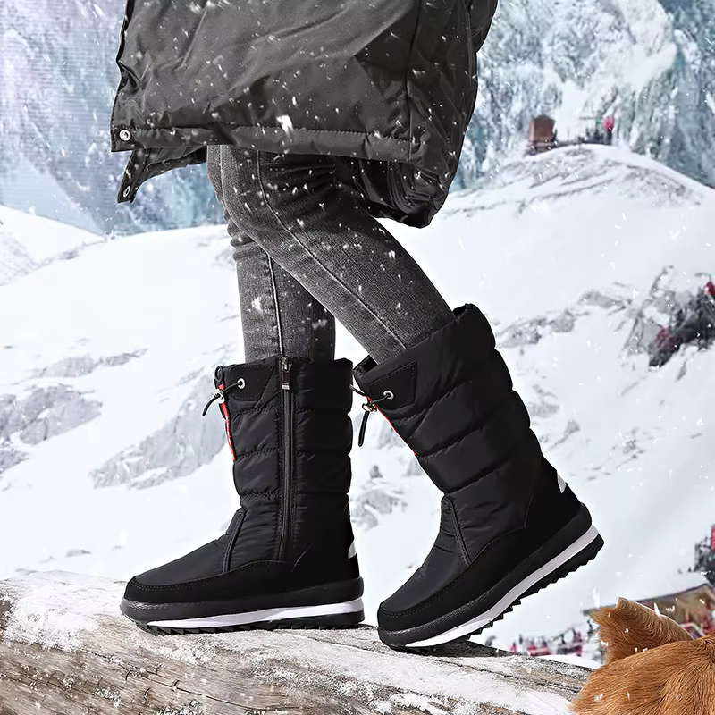 Bottes de neige résistantes au froid pour hommes et femmes