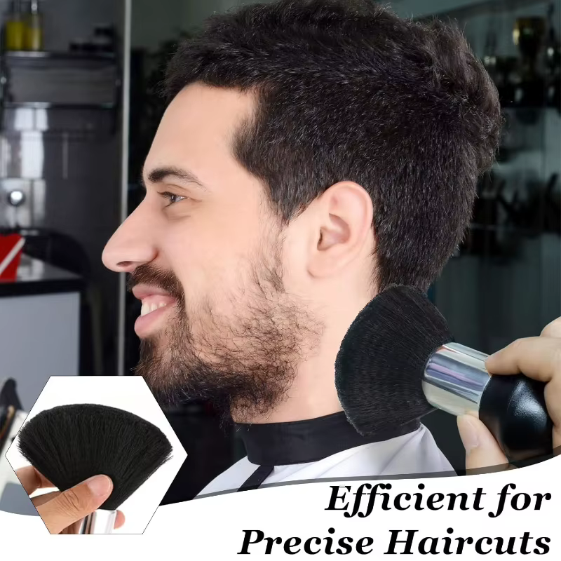Accessoires de barbier essentiels, fournitures de nettoyage pour salon de coiffure, coiffeurs professionnels, plumeau de cou, outil de plumeau pour barbiers