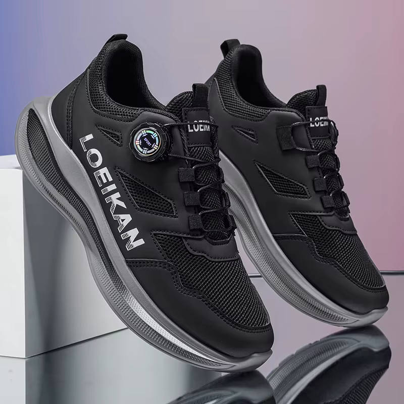 Chaussures de sport à boucle rotative pour hommes