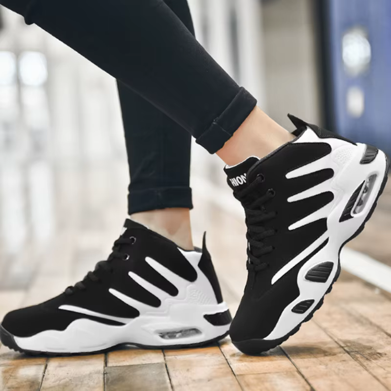 Baskets montantes pour hommes chaussures de basket-ball multifonctions de créateur