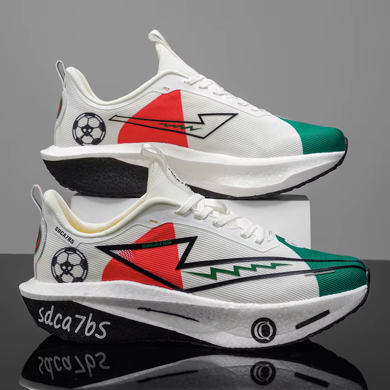 Chaussures de course avec plaque en carbone