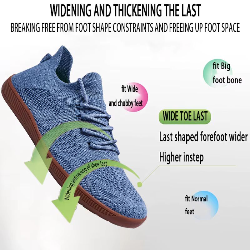 Chaussures pieds nus minimalistes unisexes