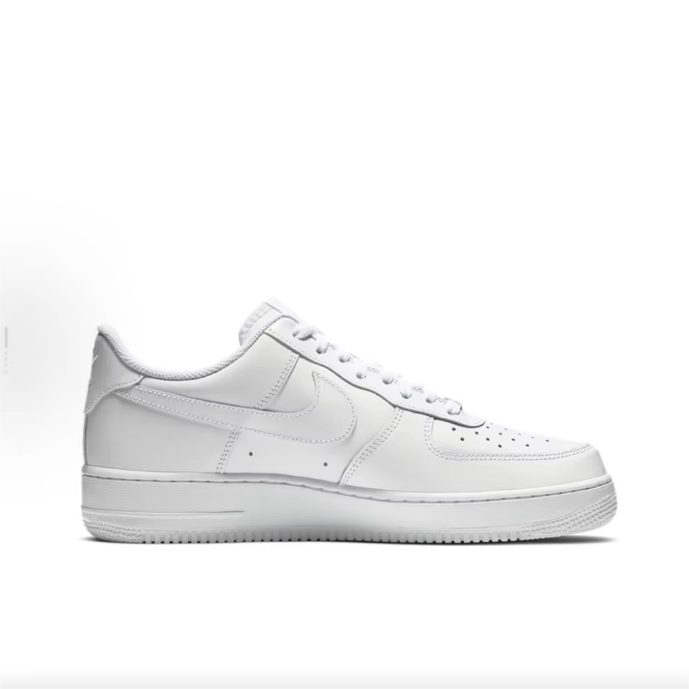 Nike Air Force 1 AF1 tout blanc unisexe bas chaussures de skate décontractées CW2288-111