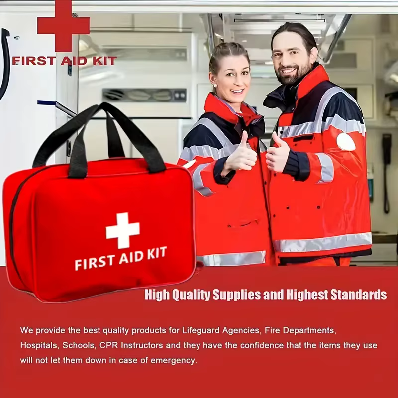 Trousse de premiers secours portable pour voiture, trousse de premiers soins portable, trousse de santé
