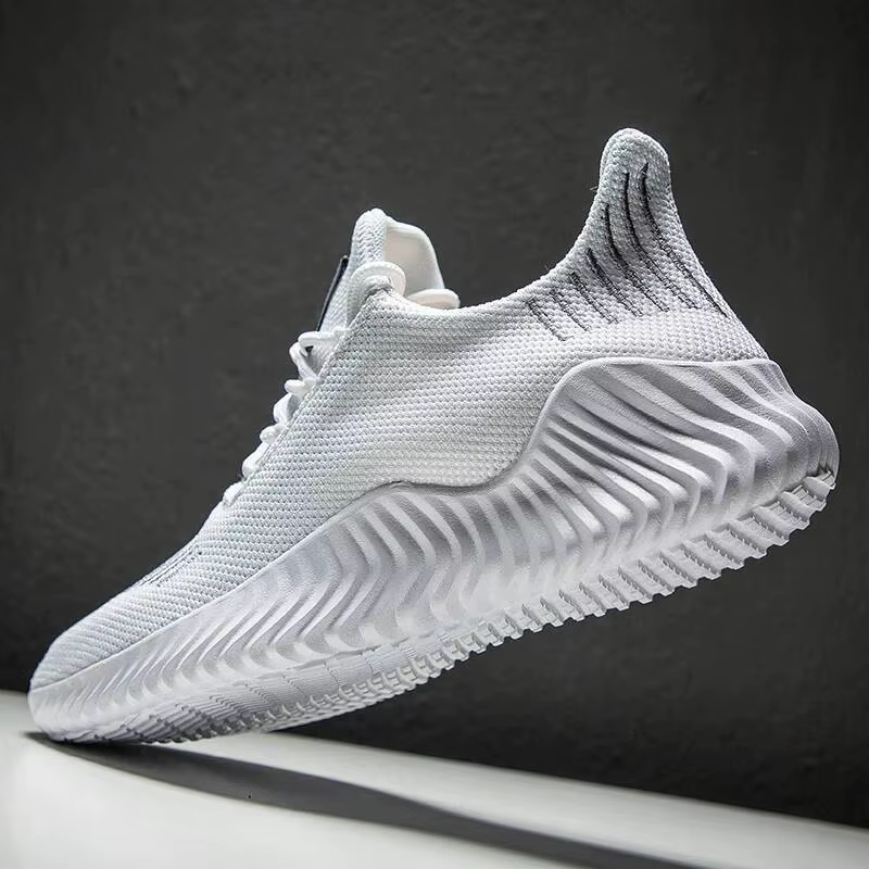 Baskets pour hommes chaussures de marche blanches