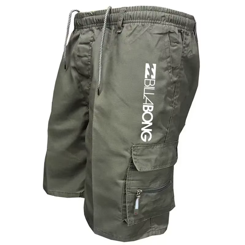 Nouveaux shorts d'été 2025, shorts de course multi-poches tendance, shorts de sport amples pour entraîneur de basketball, shorts décontractés de travail pour hommes