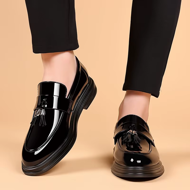 Chaussures en cuir décontractées pour hommes