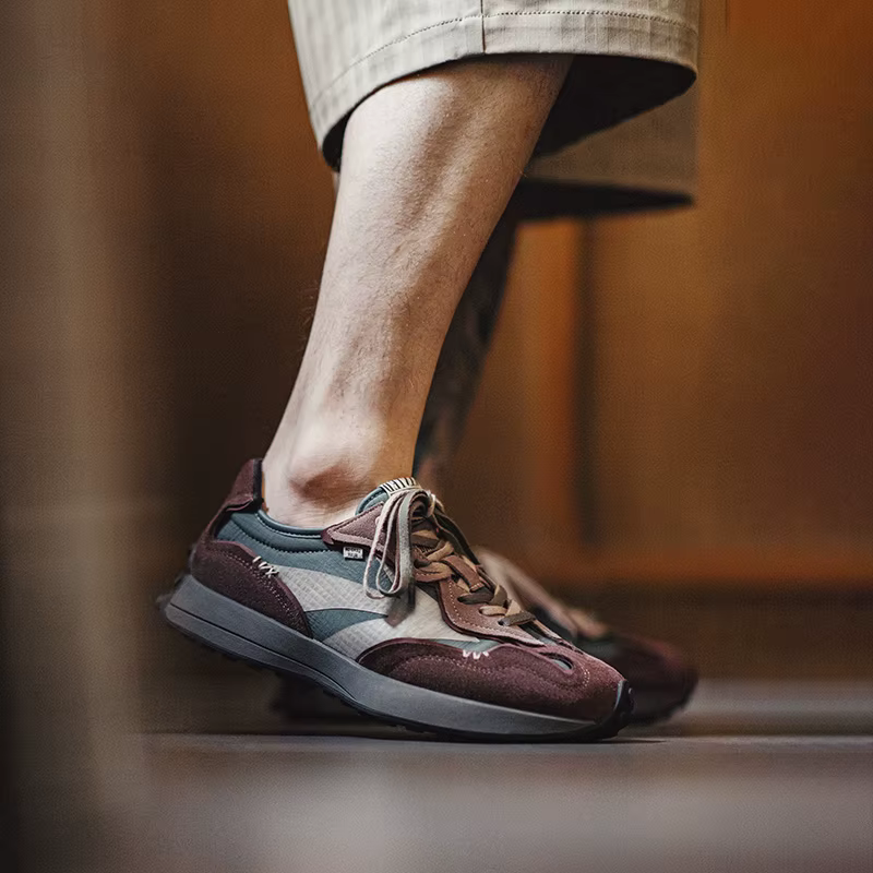 Sneakers Maden Casual rétro années 70 pour hommes