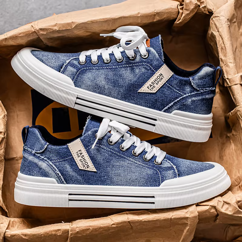 Chaussures en toile, chaussures de sport décontractées pour hommes