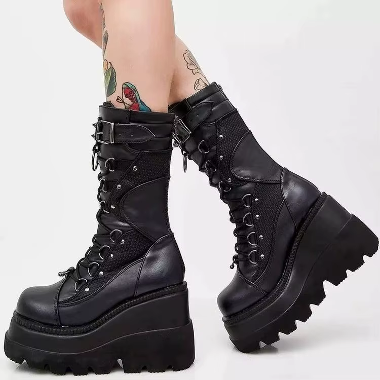 Baskets transfrontalières de Style Punk pour femmes