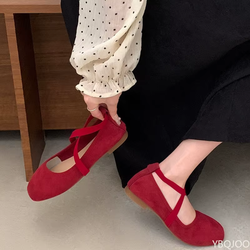 Chaussures plates de ballet pour femmes