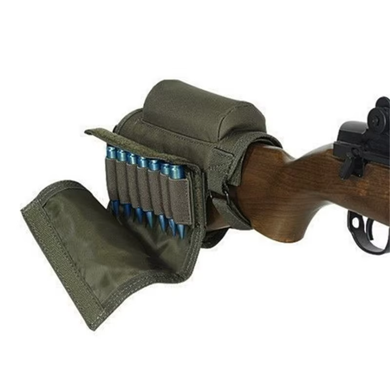 Kit d'accessoires de chasse pour fusil, sac de soutien des joues, pochette de Stock de fesses, sac de Support de balle