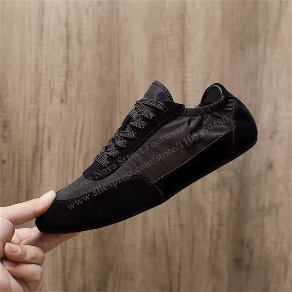 Chaussures d'été décontractées à semelle plate pour hommes