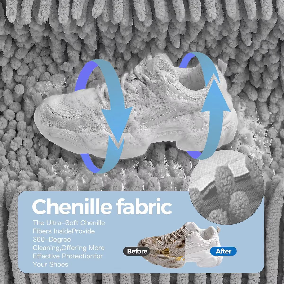 Sac de lavage protecteur pour chaussures