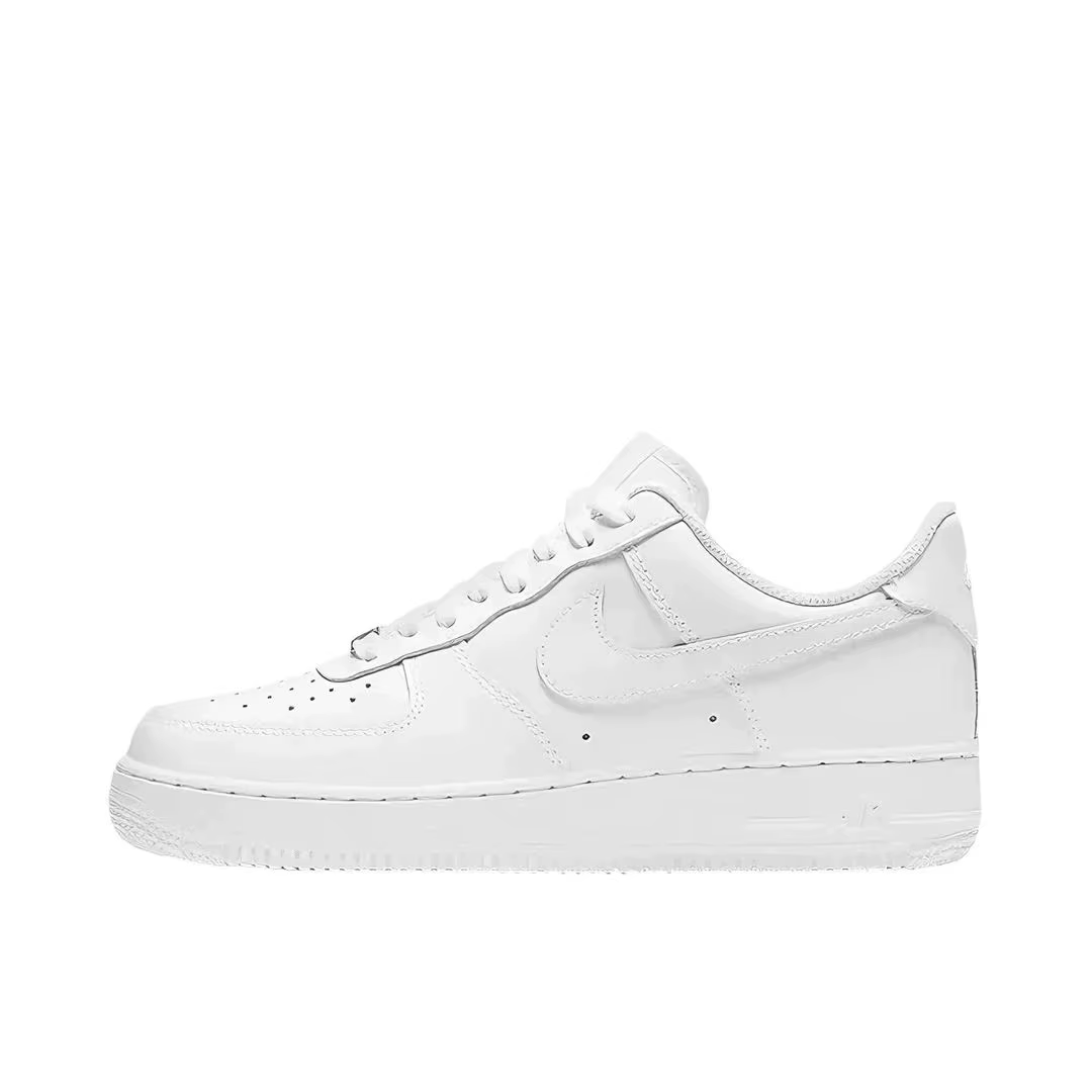 Nike Air Force 1 '07 Chaussures de skate polyvalentes et souples avec amorti élastique AF1 pour hommes
