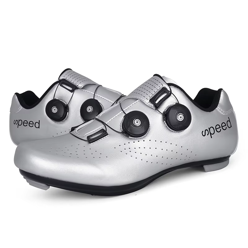 Chaussures de vélo de route et de montagne à semelle plate pour le sport et les activités de fitness à pédale