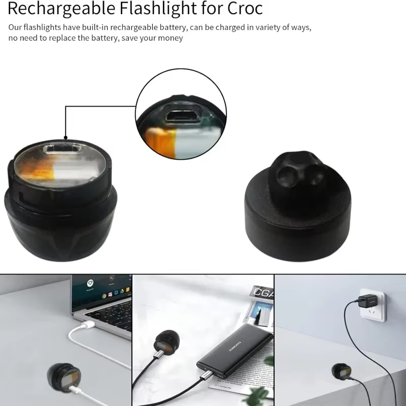 2 pièces chaussures lumières illuminent vos activités de plein air avec le phare LED chaussure lumière