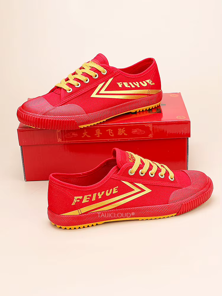 Chaussures de skate décontractées rouges pour hommes